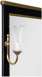 Aquanet Мебель для ванной Валенса 100 черный краколет/золото (180454) – фотография-7