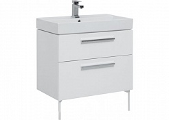 Aquanet Мебель для ванной Nova 75 белая – фотография-8