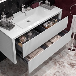 Opadiris Мебель для ванной Рубинно 120 подвесная белая – фотография-7