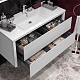 Opadiris Мебель для ванной Рубинно 120 подвесная белая – картинка-20