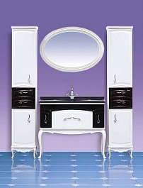 Misty Зеркало для ванной Флоренция 100 белое – фотография-2