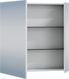 СанТа Мебель для ванной Вегас 65 подвесная с зеркальным шкафом Стандарт 70 белая – фотография-7