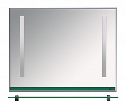 Misty Зеркало для ванной Джулия 105 зеленое – фотография-1