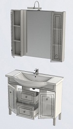 Aquanet Мебель для ванной "Стайл 105" с ящиками (181587) – фотография-4