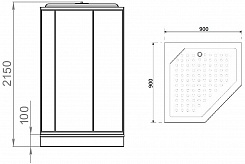 Parly Душевая кабина Penta P91B – фотография-11