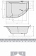 Alpen Акриловая ванна Tandem 170x130 R – фотография-8