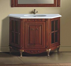 Атолл Мебель для ванной "Верона 120 К" скуро – фотография-7