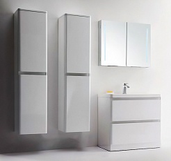 BelBagno Мебель для ванной ENERGIA-N 800 Bianco Lucido, подсветка – фотография-5