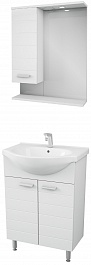 Merkana Мебель для ванной комнаты Таис 60 L белая – фотография-1