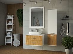 Brevita Мебель для ванной Alskar 80 белая – фотография-2