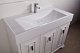 Водолей Мебель для ванной "Риккардо 110" серебро – картинка-7