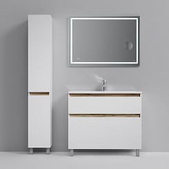 Am.Pm Мебель для ванной X-Joy 100 белый глянец, напольная – фотография-7