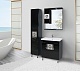 Onika Мебель для ванной "Флорена-Квадро 70" L черная – картинка-7