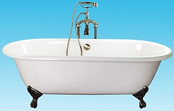 Elegansa Чугунная ванна Gretta Bronze – фотография-2