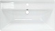 Mixline Тумба с раковиной Стив 80 подвесная белая – фотография-19
