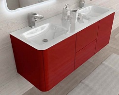 Cezares Мебель для ванной LIVERPOOL 140 Rosso – фотография-4