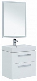 Aquanet Мебель для ванной Nova 60 белая – фотография-1