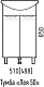 Corozo Тумба под раковину Лея 50 белая – картинка-10
