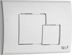 WeltWasser Инсталляция для унитаза Marberg 507 SE WT с белой глянцевой клавишей смыва – фотография-2