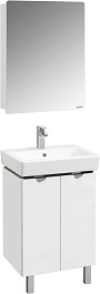 Акватон Мебель для ванной Скай Pro 55 белая – фотография-1