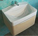 Velvex Мебель для ванной Iva 60 подвесная, светлый лен, зеркало-шкаф – картинка-17