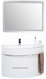 De Aqua Мебель для ванной Эскалада 100 L, зеркало Смарт – фотография-1