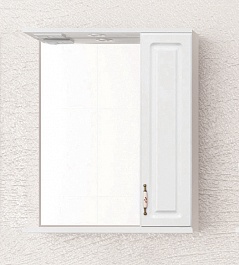 Style Line Зеркальный шкаф Олеандр-2 650/С белый – фотография-2