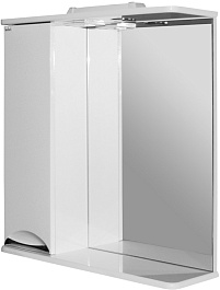 Mixline Зеркало-шкаф Этьен 65 L белый – фотография-1