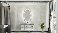 Velvex Зеркало для ванной Olivia 110 – фотография-2