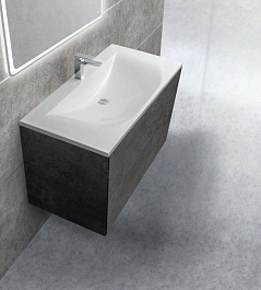 Cezares Мебель для ванной Premier-HPL 100 Manganese,TCH – фотография-10