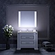 Opadiris Мебель для ванной "Оникс 100" серебряная патина – картинка-14