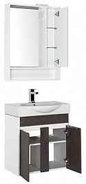 Aquanet Мебель для ванной "Коста 65" дуб антик – фотография-8