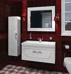  Мебель для ванной "Regale" белая – фотография-4