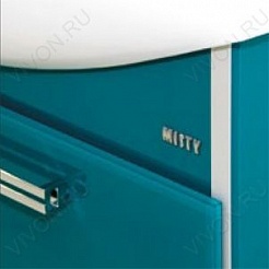 Misty Мебель для ванной Джулия 120 прямая зеленая – фотография-2