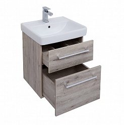 Dreja Мебель для ванны Q MAX 60 дуб кантри – фотография-4
