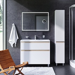 Am.Pm Мебель для ванной X-Joy 100 белый глянец, напольная – фотография-5