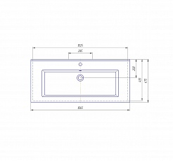  Мебель для ванной Nota 105 серая – фотография-7