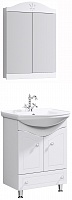 Aqwella Мебель для ванной Франческа 65, зеркало-шкаф