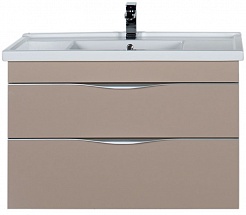 Aquanet Мебель для ванной "Эвора 100" капучино – фотография-4