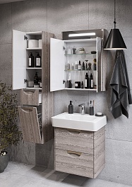 Акватон Мебель для ванной Сильва 60 дуб фьорд – фотография-3