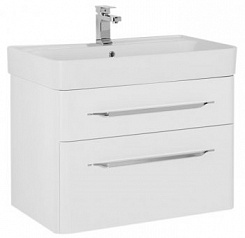 Aquanet Мебель для ванной Виченца 80 белый – фотография-3