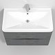 Водолей Мебель для ванной Adel 100 подвесная серый камень – фотография-11