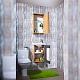 Бриклаер Мебель для ванной Форест 40 дуб золотой/антрацит – фотография-13