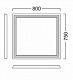 Kerama Marazzi Мебель для ванной Pompei 80, 2 ящика, черная – картинка-9