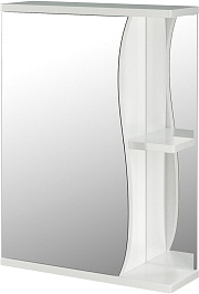 Mixline Зеркало-шкаф Классик 50 L белый – фотография-1