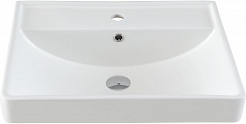 Aquanet Мебель для ванной Ирис New 60 2 ящика подвесная белая глянцевая – фотография-12
