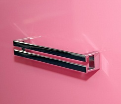 Misty Пенал для ванной Джулия 30 R розовый – фотография-7