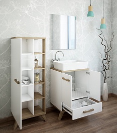 Sanflor Мебель для ванной Ингрид 60 – фотография-10
