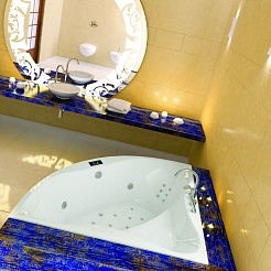 Excellent Акриловая ванна Glamour 140x140 – фотография-5
