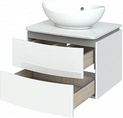 Vigo Мебель для ванной Cosmo 80 подвесная белая – фотография-3
